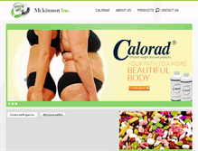Tablet Screenshot of mckinnon-group.com